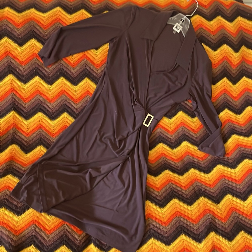Brown Anne Klein dress